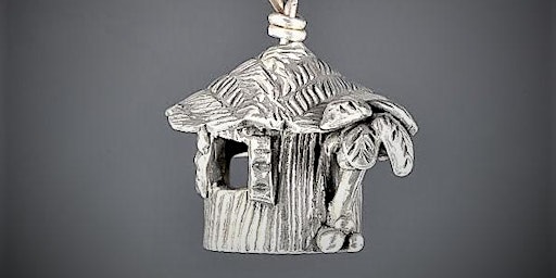 Primaire afbeelding van Build a Birdhouse or Fairy House Pendant in Silver Metal Clay, 3-Week Class