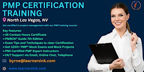 PMP Exam Prep Training Course in North Las Vegas, NV