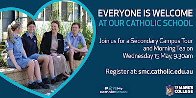 Primaire afbeelding van Catholic Education Week Secondary Campus Tour and Morning Tea