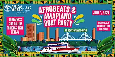 Immagine principale di Afrobeats & Amapiano Boat Party 