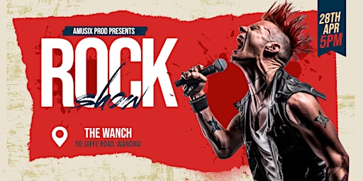Imagem principal do evento Amusix  Rock show - at the Wanch