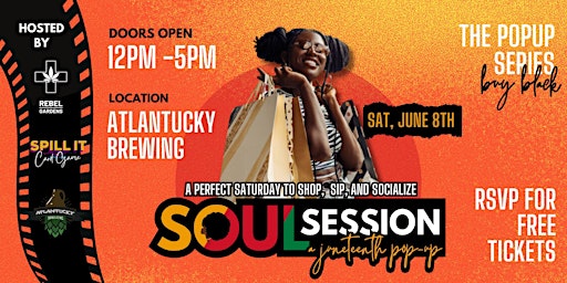 Imagem principal do evento Soul Session: A Juneteenth Pop-Up