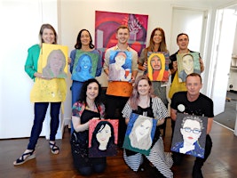 Imagem principal de Paint Your Mate Portrait - Paint n Sip in Melbourne