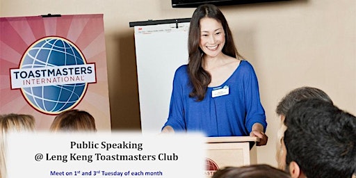 Imagem principal do evento Begin Your First Public Speaking at Leng Kee Toastmasters (Singapore)