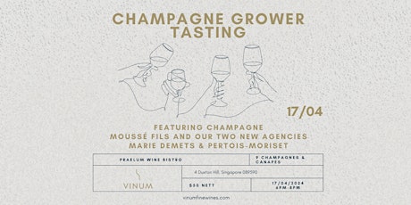 Champagne Grower Tasting