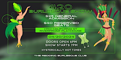 Immagine principale di 420 Burlesque Show The Redding Burlesque Club 