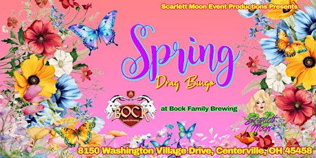 Spring Drag Bingo at Bock Family Brewing