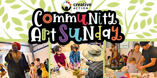 Imagem principal do evento Community Art Sunday April 2024