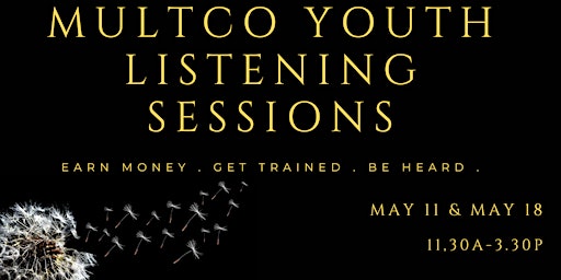 MultCo Youth Listening Sessions - Adulting IRL Training primary image