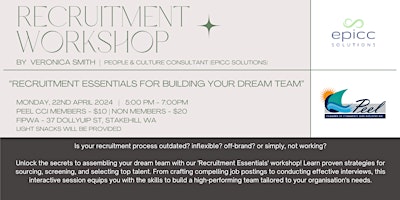 Imagen principal de Recruitment Essentials for Building Your Dream Team