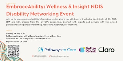 Hauptbild für EmbraceAbility: Wellness & Insight NDIS Disability Networking Event