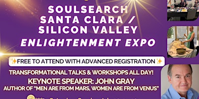 Imagem principal do evento SoulSearch Silicon Valley Enlightenment Expo Psychic & Healing Fair-Sat&Sun