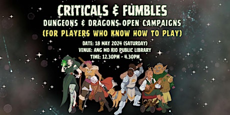 Come and Play D&D with Criticals & Fumbles | Teens Takeover | re:write