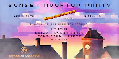 Please Come To Our Party Presents: Sunset Rooftop Party primary image