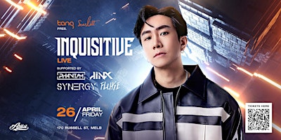 TANG PRESENTS: INQUISITIVE LIVE | 26 APR 24 primary image