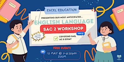 Hauptbild für Excel Education VCE 3/4 English Language SAC 2 Workshop