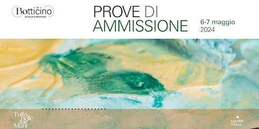 Primaire afbeelding van PROVE DI AMMISSIONE // Scuola di Restauro di Botticino