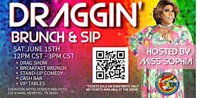 Primaire afbeelding van TriState Black Pride Presents the 8th Annual "DRAGGIN' YOU TO BRUNCH"