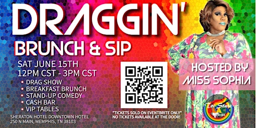 Imagem principal do evento TriState Black Pride Presents the 8th Annual "DRAGGIN' YOU TO BRUNCH"