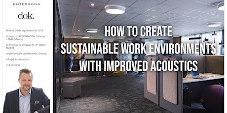 Imagen principal de HOW TO CREATE SUSTAINABLE WORK ENVIRONMENTS WITH IMPROVED ACOUSTICS