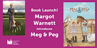 Primaire afbeelding van Book Launch - Margot Warnett introduces Meg & Peg