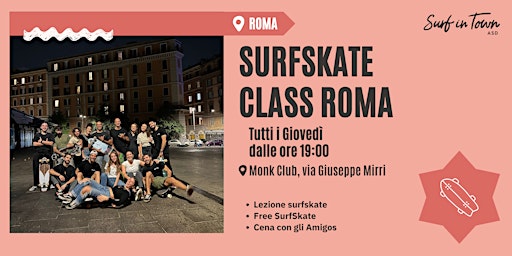 Imagem principal de Corsi di Surfskate Roma - tutti i livelli