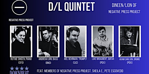 Imagem principal do evento D/L Quintet & Integer