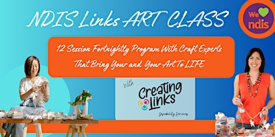 Image principale de NDIS CreatingLinks Disability Art Class