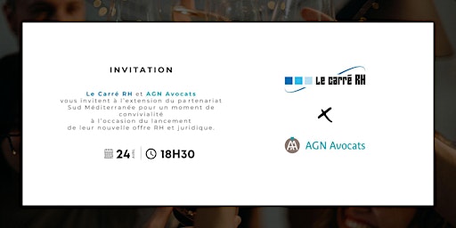 Imagen principal de Afterwork - AGN Montpellier - Le Carré RH et AGN Avocats