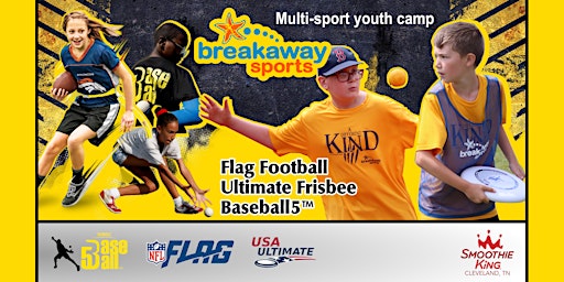 Imagem principal do evento Breakaway Youth Sports Camp (Cleveland, Tennessee)