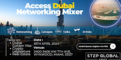 Hauptbild für Access Dubai Networking Mixer
