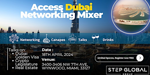 Access Dubai Networking Mixer  primärbild