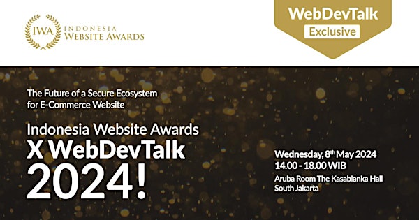 Indonesia Website Awards x WebDevTalk 2024