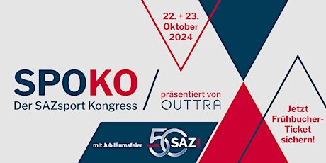 SPOKO  2024 | Der SAZsport Kongress