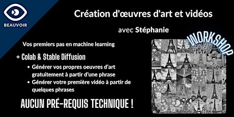 Vos premiers pas en machine learning : création d'œuvres d'art et vidéos