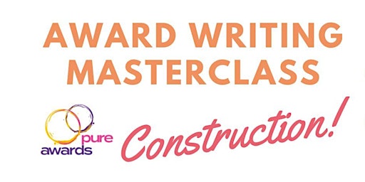 Imagen principal de Award Writing Masterclass for Construction