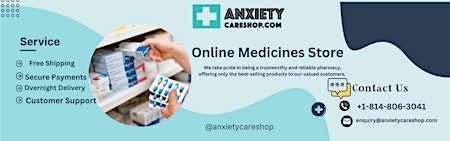Imagem principal do evento Order Tramadol Online In A Cheap Price At Anxietycareshop To Relief Pain