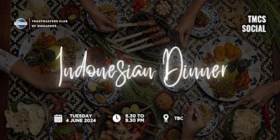 Social Event : Indonesian Dinner