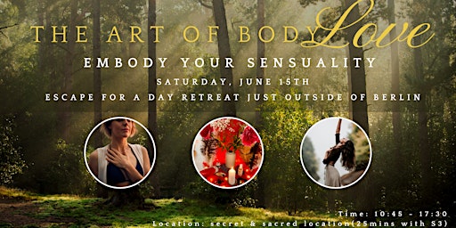 Imagem principal de ♀ The Art of Body Love ♀ Embody your Sensuality // Women's workshop