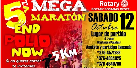 Imagen principal de Mega Maratón - End Polio Now