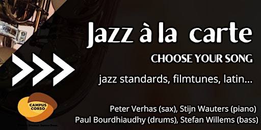 Primaire afbeelding van Swingmasters - Jazz à la carte @ Campus Corso