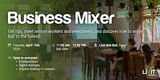 Imagem principal do evento Business Mixer