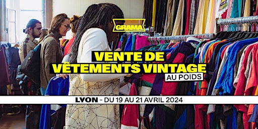 Imagen principal de GRAMA vintage @ In-Sted (Lyon)