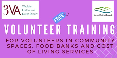 Free training for cost of living service volunteers