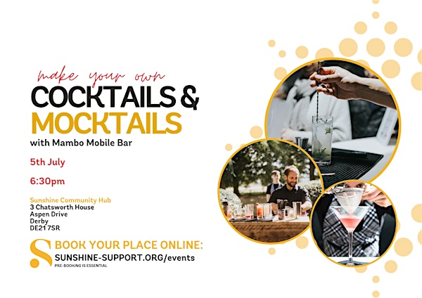 Make Your Own Cocktails & Mocktails in Derby
