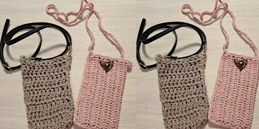April 2024 School Holiday Program - Crochet Mobile Phone Bag - Part 2 primary image