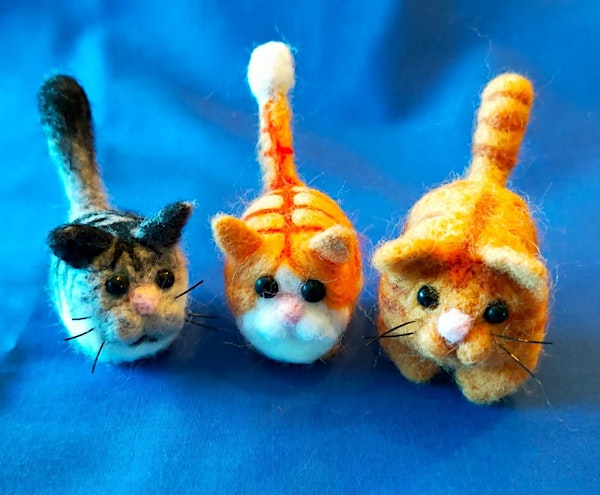 Needle Felting - Animal - Mansfield Central Library - Adult Learning