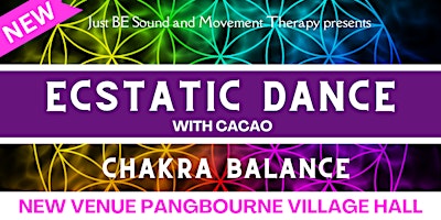 Pangbourne Ecstatic Dance Journey with Cacao:  Chakra Balance primary image