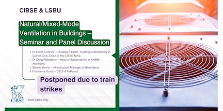 Natural/Mixed-Mode Ventilation in Buildings – Seminar and Panel Discussion