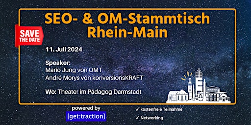 Imagem principal do evento SEO- & OM-Stammtisch im Juli 2024